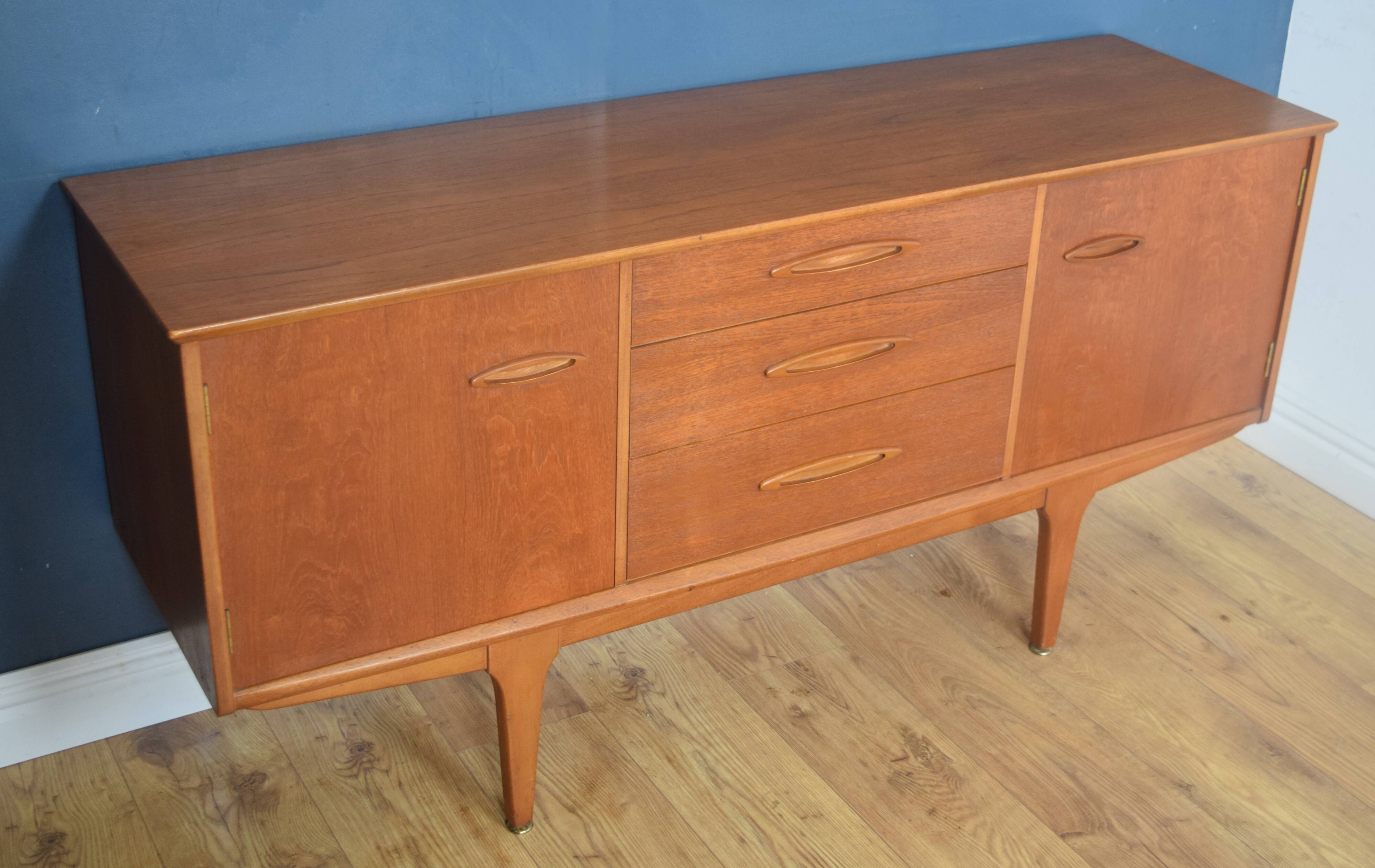 Restored Teak 1960s Jentique Short Retro Sideboard