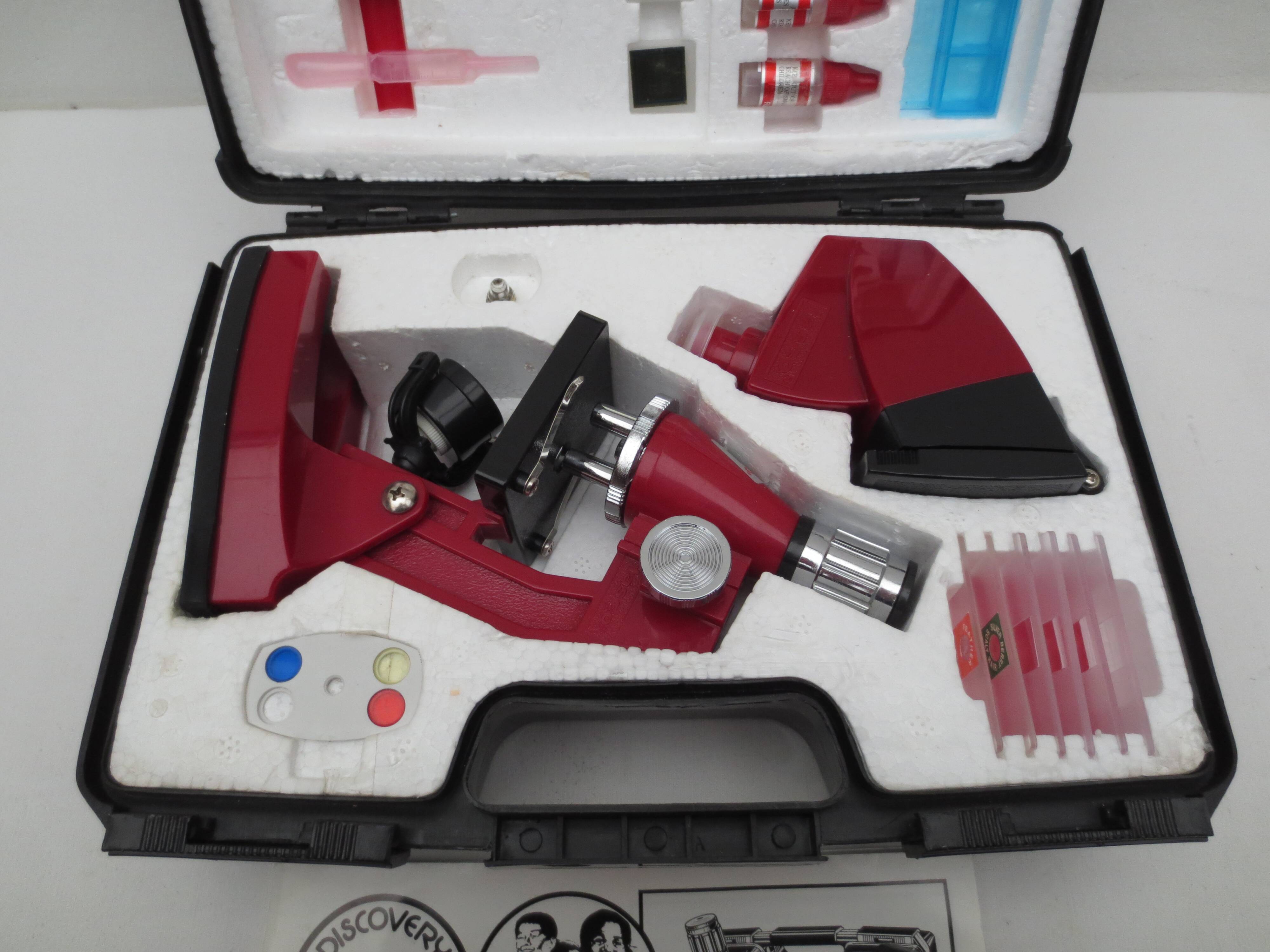 Vintage toy, children's microscope
