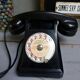 Téléphone bakélite noir