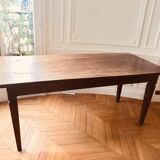 Table de salle à manger en teck ancien