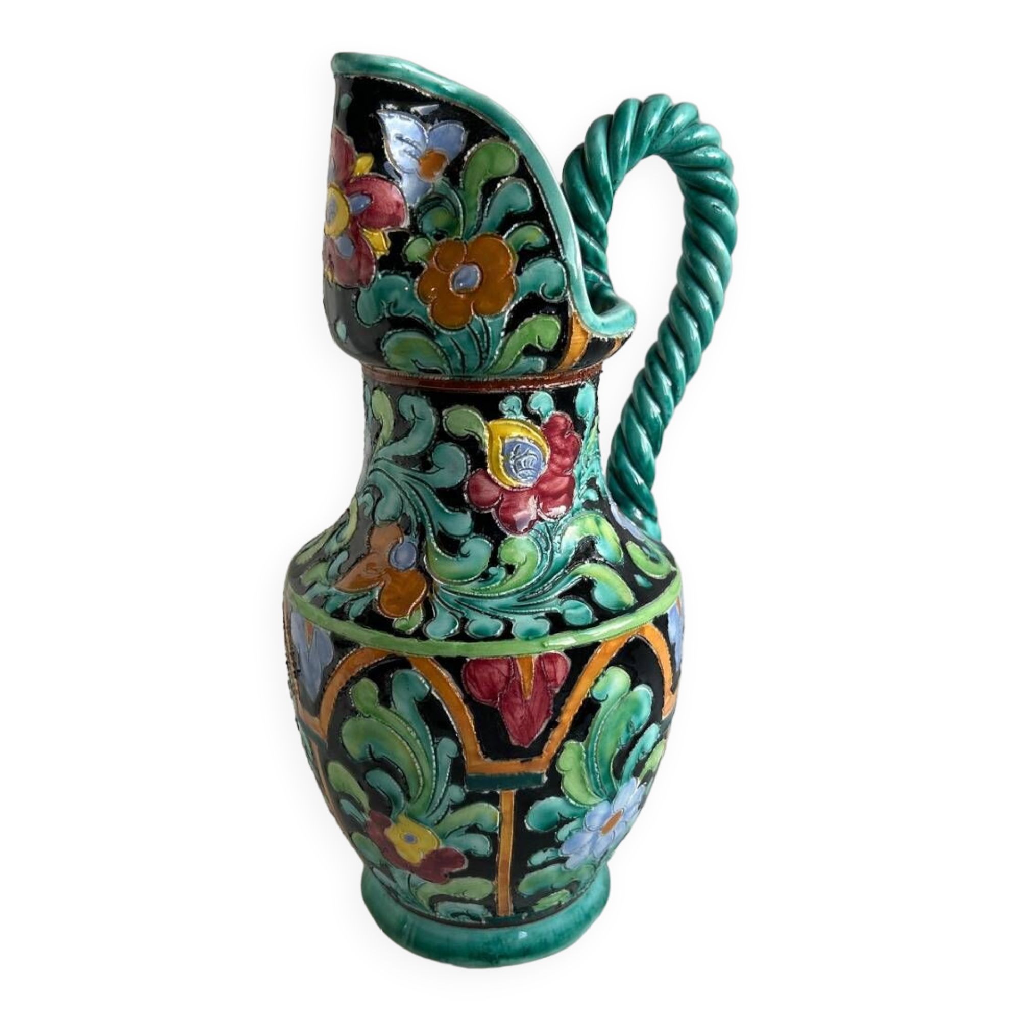 Large Monaco ceramic pitcher