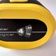 Yellow alarm clock "Peter Germany" NOS, Space Age, mechanical clock, 70's alarm clock OVP