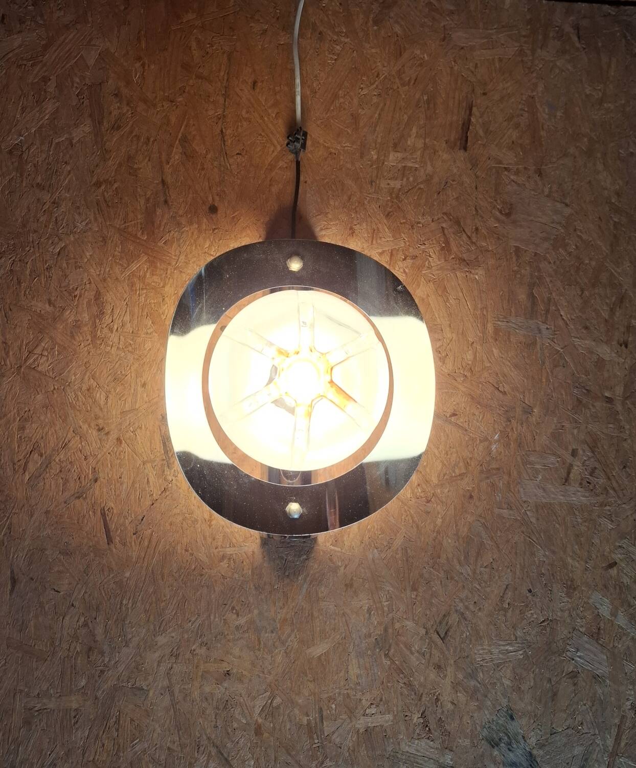 Mazzega designer wall lamp, Murano glass