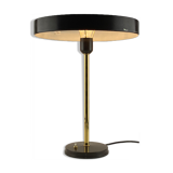 Brown and gold table lamp Timor 69 by Louis Kalff for Philips
