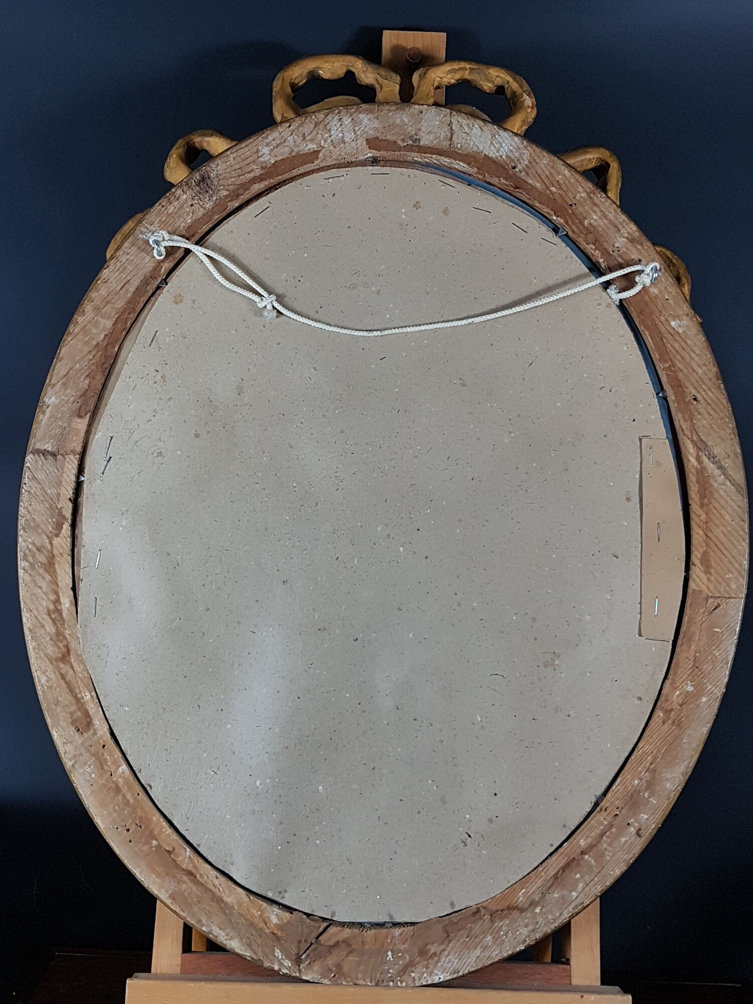 Mirror framing old Louis XV style, 65x47cm