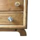 Commode asymétrique art déco chêne brut rénovée