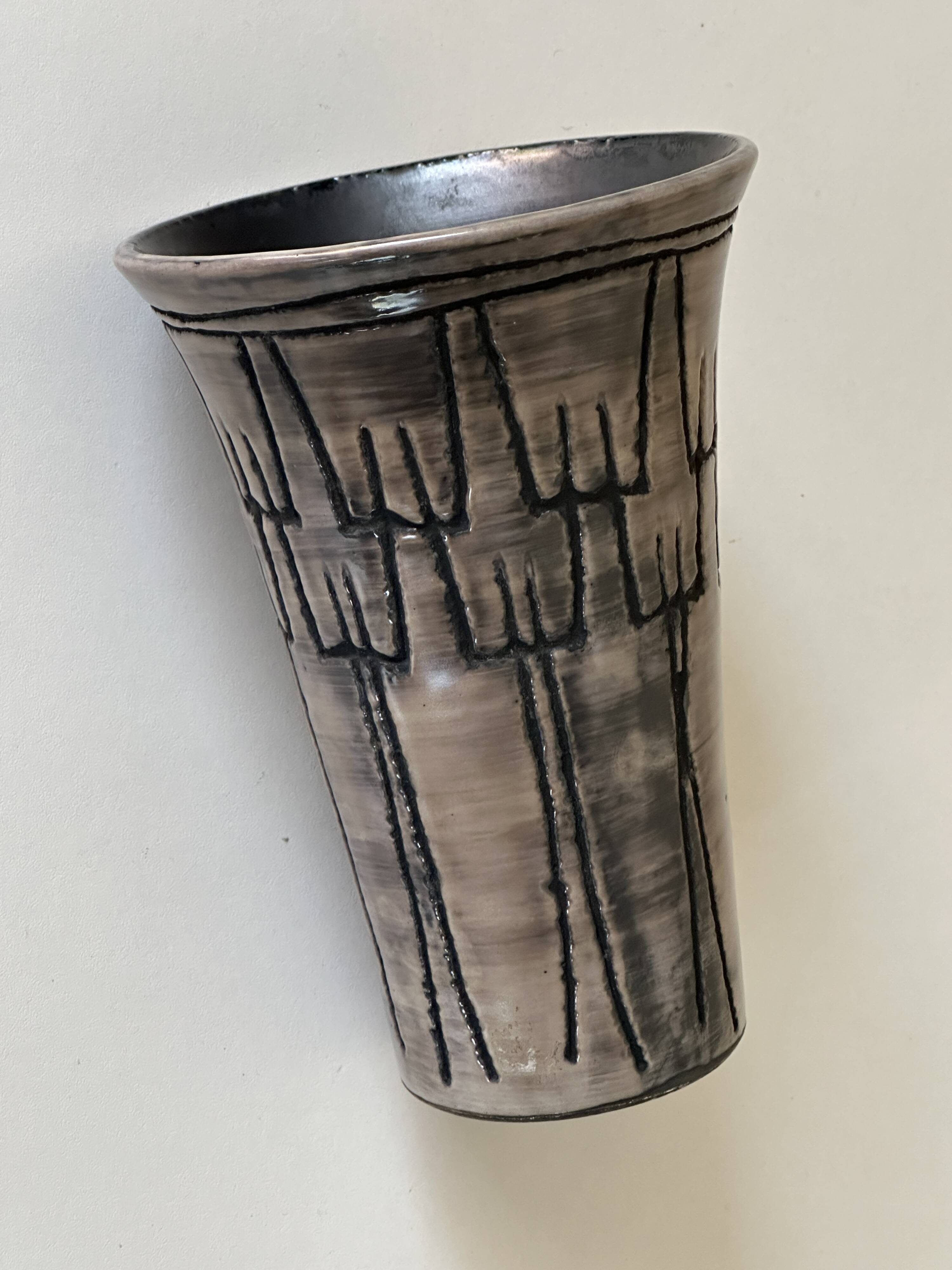 Vintage ceramic vase from the 60s
