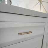 Vintage grey and canning sideboard