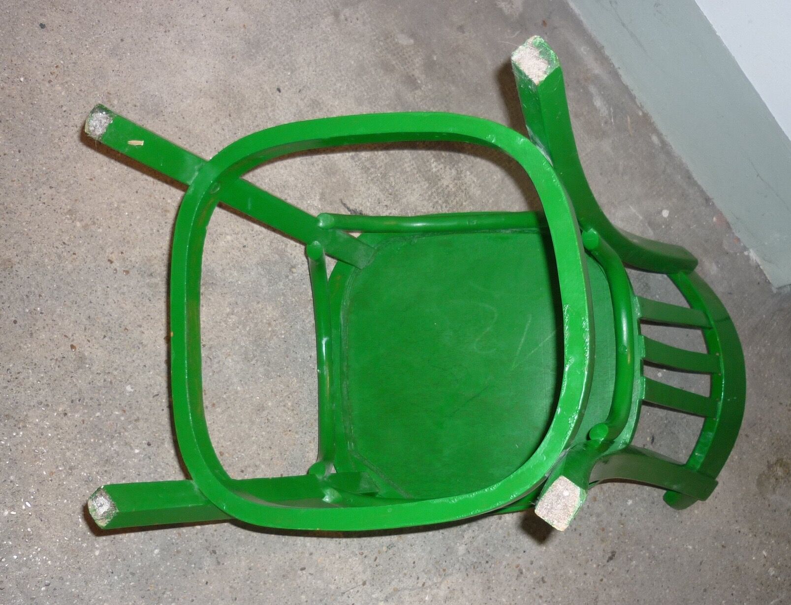 Green chair