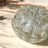 Vintage glass flower pick N4 made in France