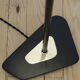 Adjustable vintage floor lamp by lunel 1950 france brass metal