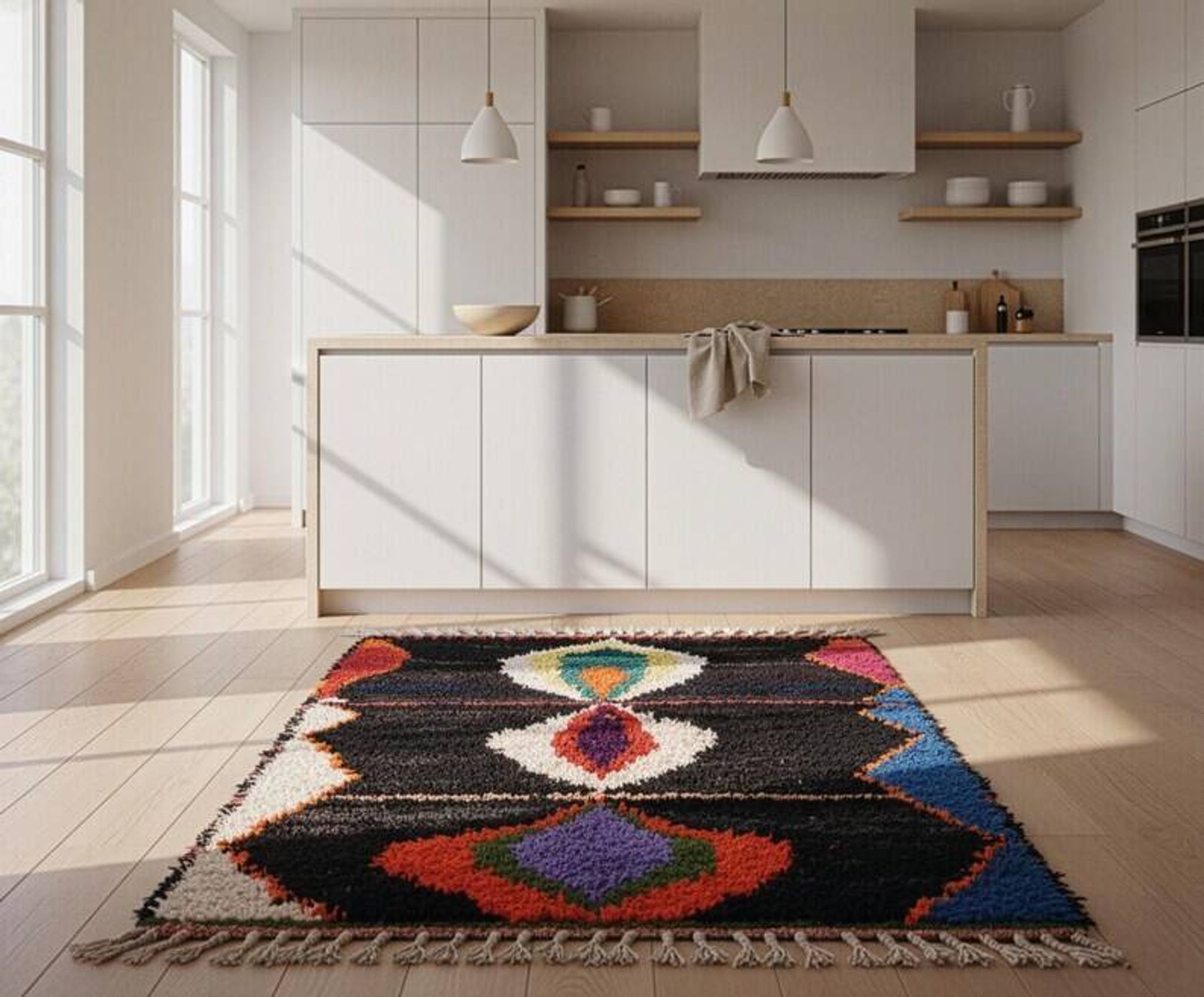 Handmade Moroccan rug 200cm x 300cm