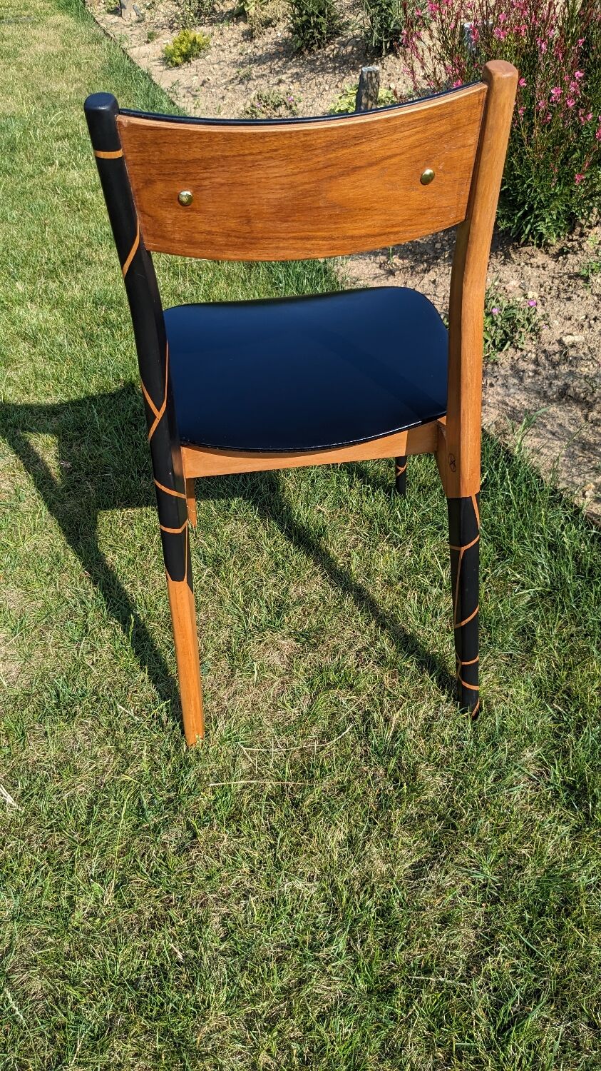 Vintage Scandinavian chair upgraded