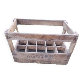 Vintage wine crate