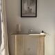 beige travertine marble console david stone marble desk console