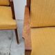 Pair of armchairs bridge era art deco walnut