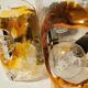 Pair of Murano glass sconces by Carlo Nason for Mazzega 70s