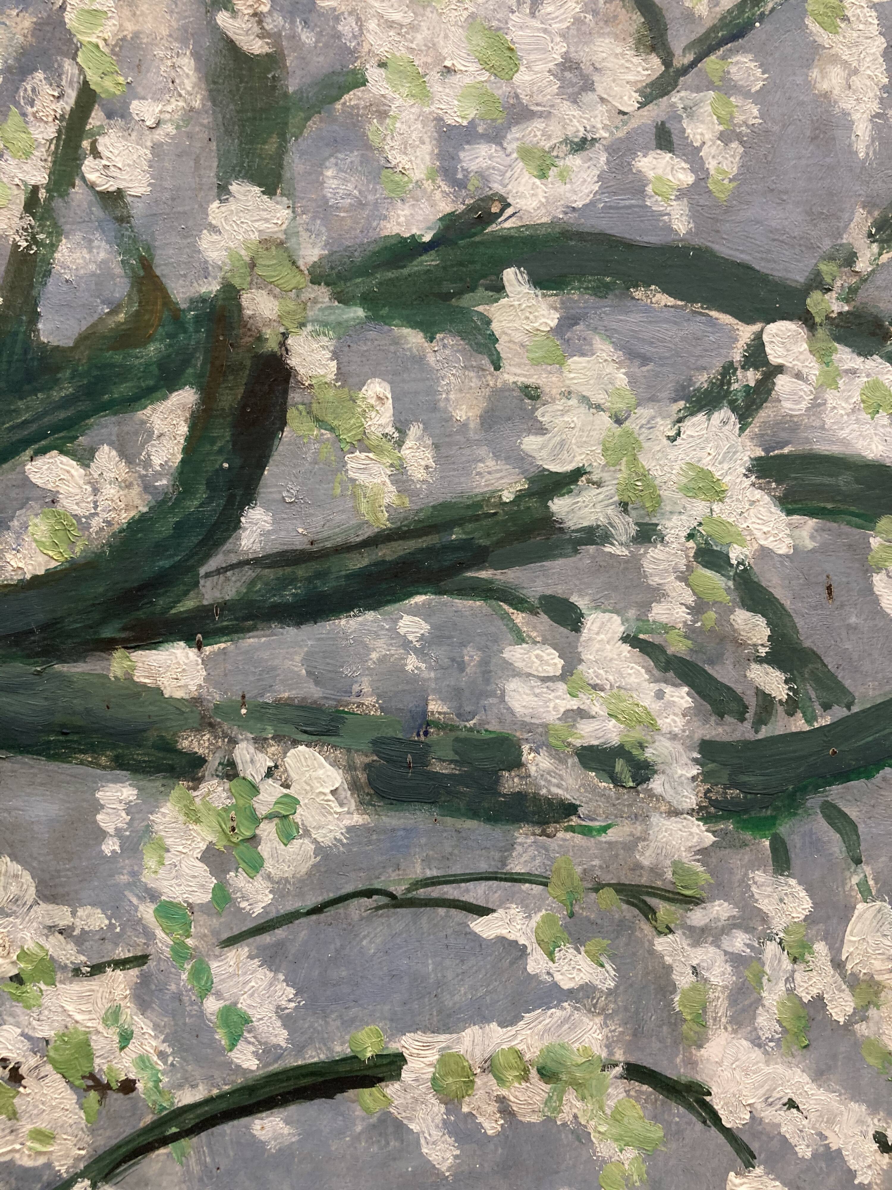 Oil on sign "The Three Graces"