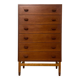 Commode vintage en teck par Poul Volther pour FDB Mobelfabrik, 1960