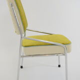 Tricolor chrome armchair