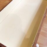 Vintage chest of drawers with round wooden handles