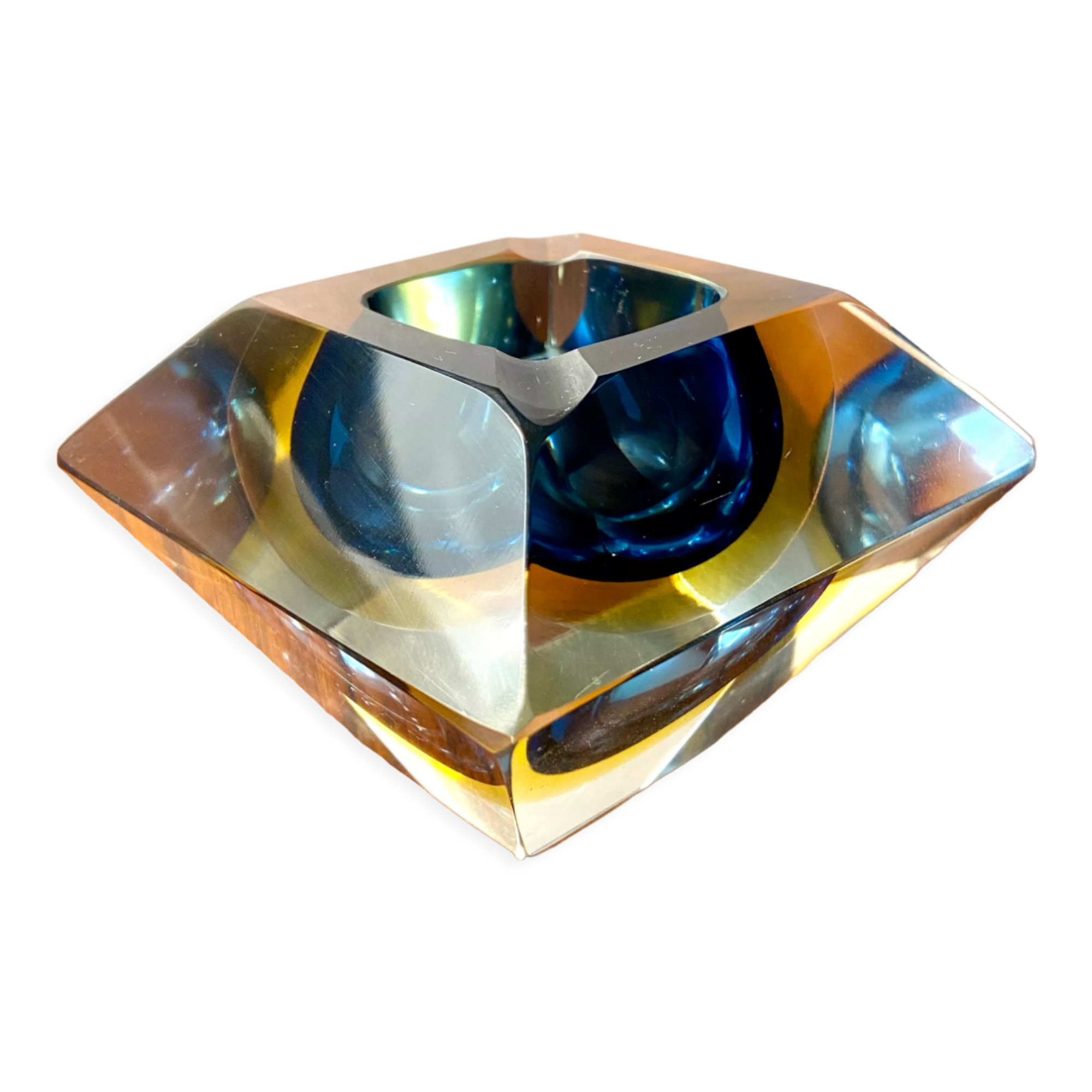 Ashtray Murano Sommerso
