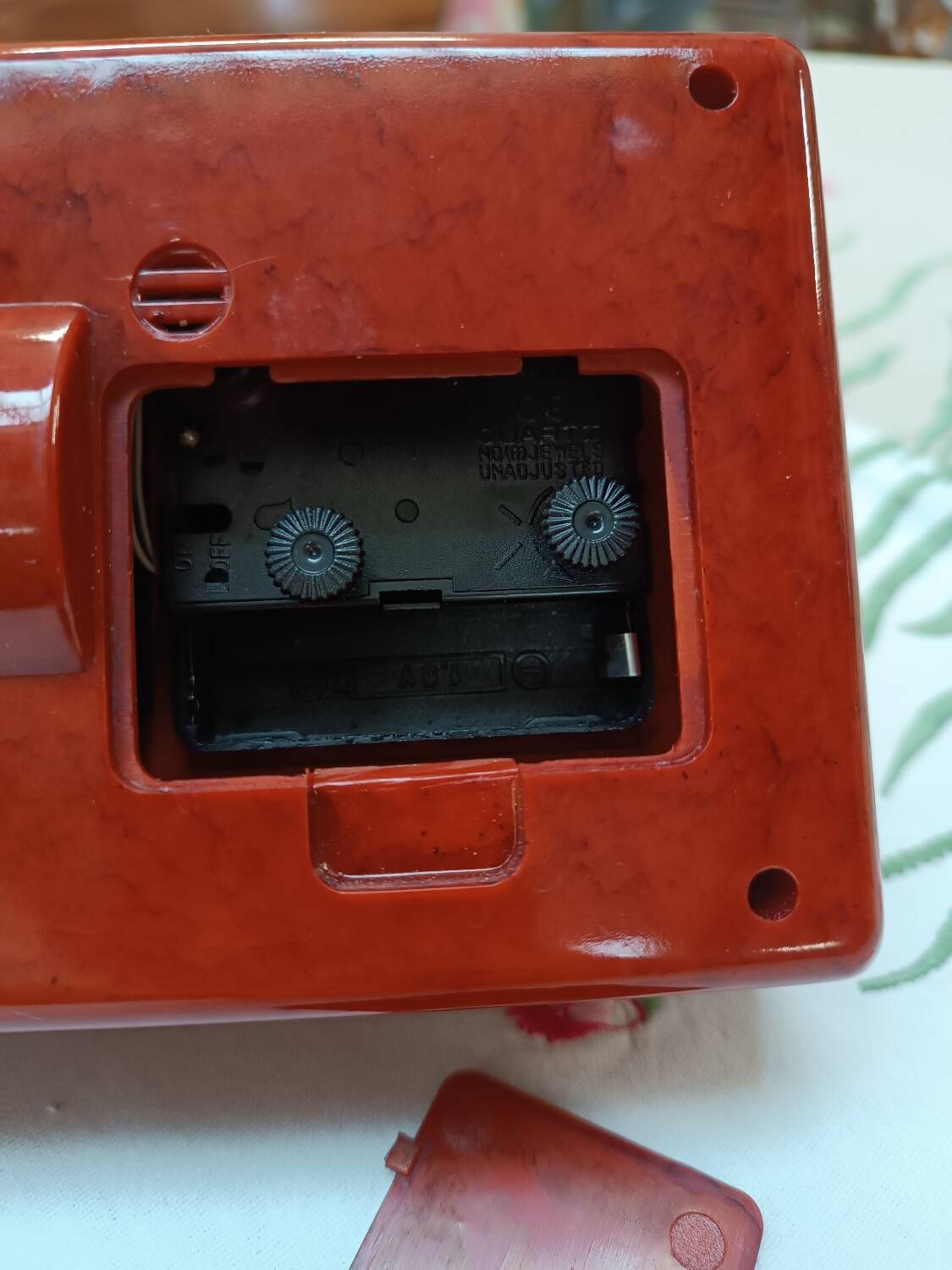 Vintage flip flap alarm clock