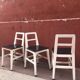 Lot de 3 chaises vintage