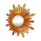 Miroir sorcière Polyarts Belgium années 60 - 60x60cm