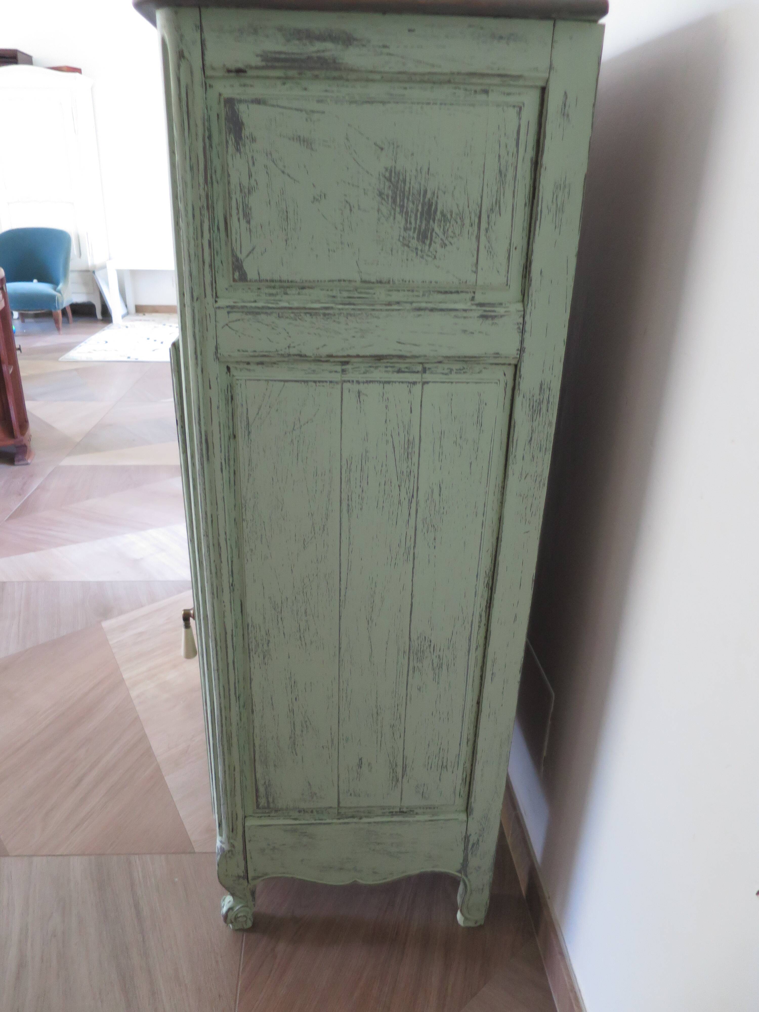 Vintage - Jam cupboard - Low sideboard - Rustic / Shabby chic - Solid wood