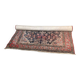Tapis rouge en laine