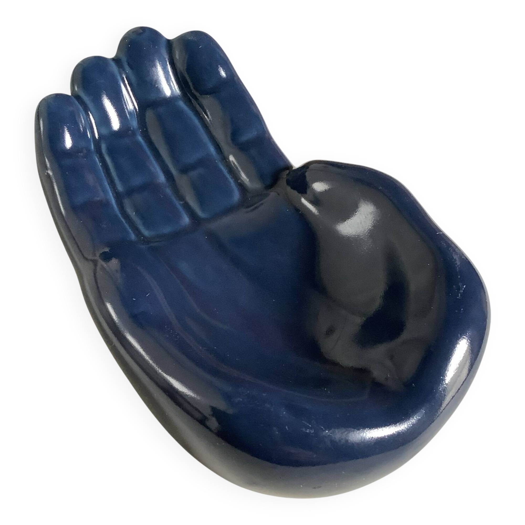 Vintage ceramic trinket tray – Hand | 70s-80s