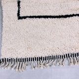 Traditional handmade wool beni mrirt rug 250cmx150cm