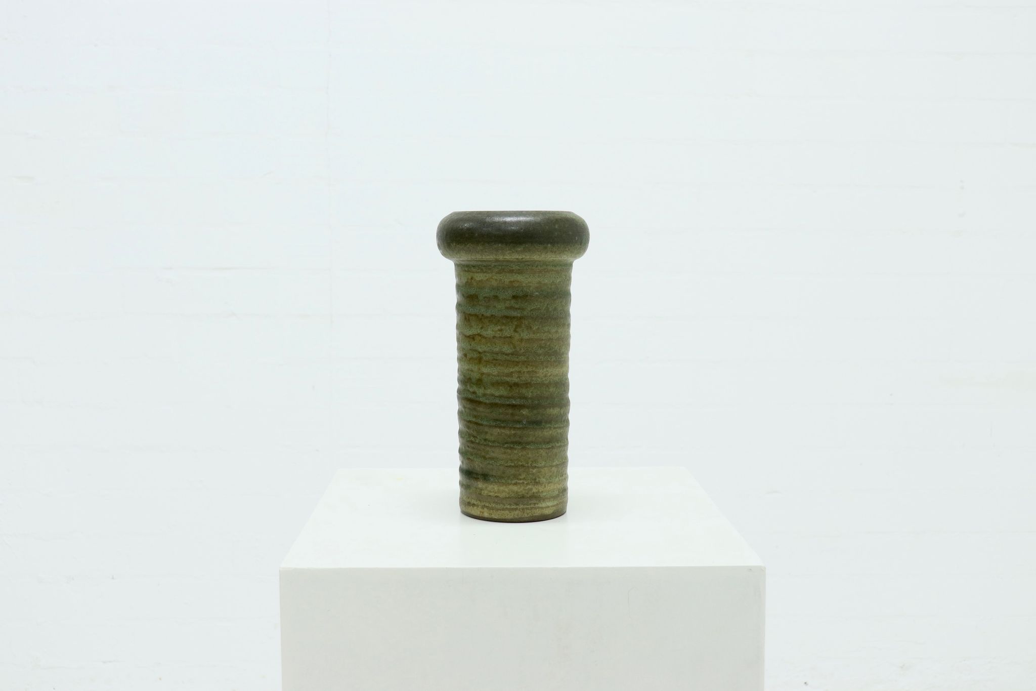 Signed Stoneware Vase by Kaj Franck 1950s