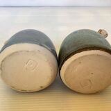 Salt and pepper handmade ceramic