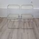 Plia chairs by Giancarlo Piretti for Anonima Castelli 1967 Original edition