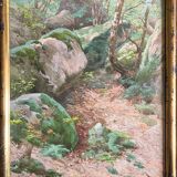 Table 2x Watercolours by Abel Chancel (1847-1917) School of Fontainebleau