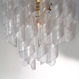 Lustre en verre de Murano