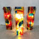 Set of 3 vintage wall lights 'Chartres' Willem Van Oyen Raak