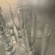 Set of 8 vintage Kosta Boda champagne flute glasses