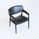 E. Larsen & A. Bender Madsen armchair in rosewood Willy Beck Denmark 1949