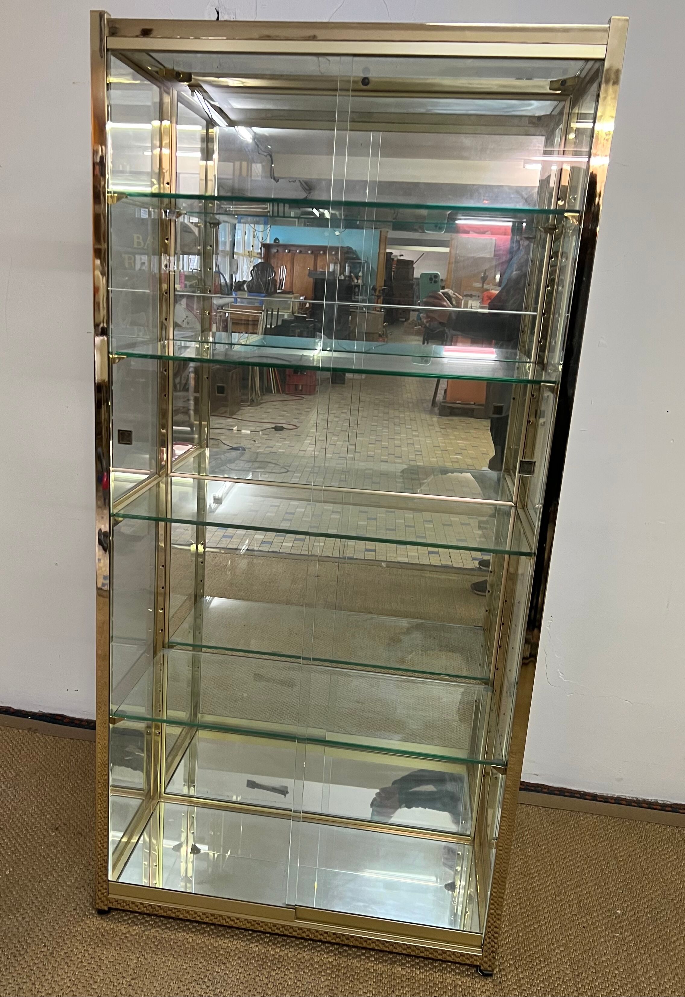 Mirror display case