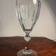 Verre a pied vin eau champagne