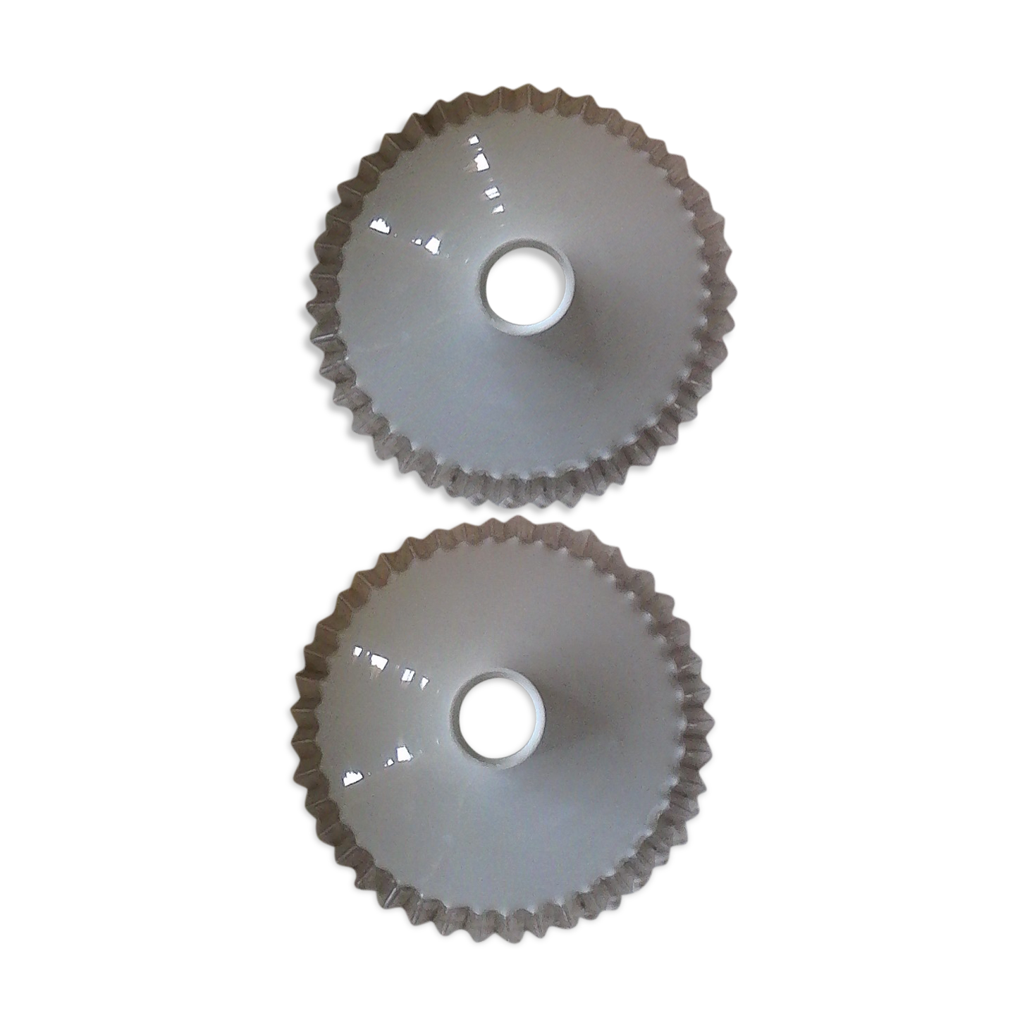 Vintage glass shades