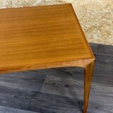60s 70s teak coffee table side table Danish Modern Design Denmark