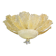 Abu Dhabi, Murano Glass Gold Flush Mount, 1970s