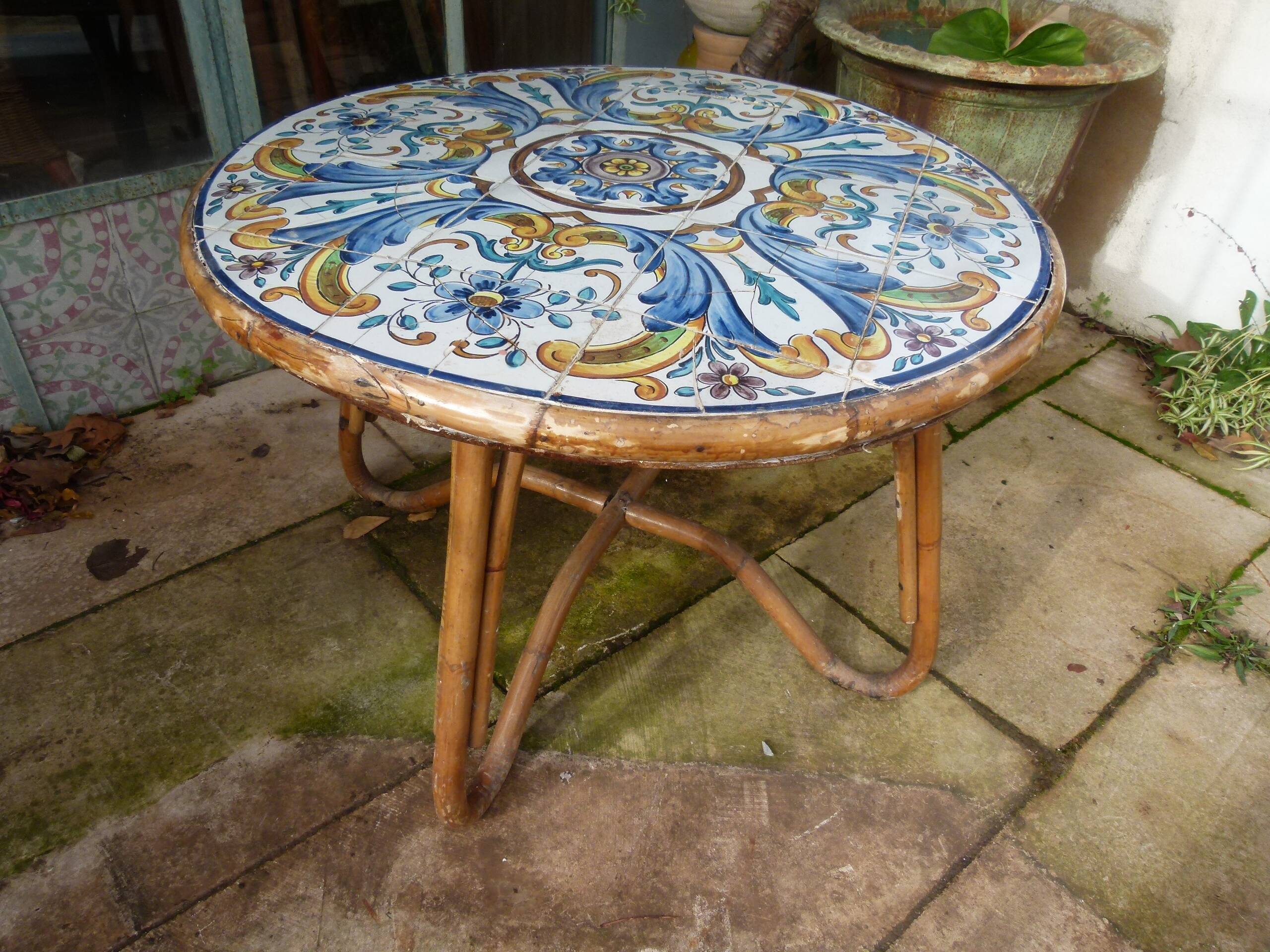 20th century ceramic table