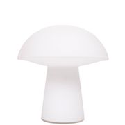 Large Mushroom Table lamp by Glasshutte Limburg Germany 1970s
