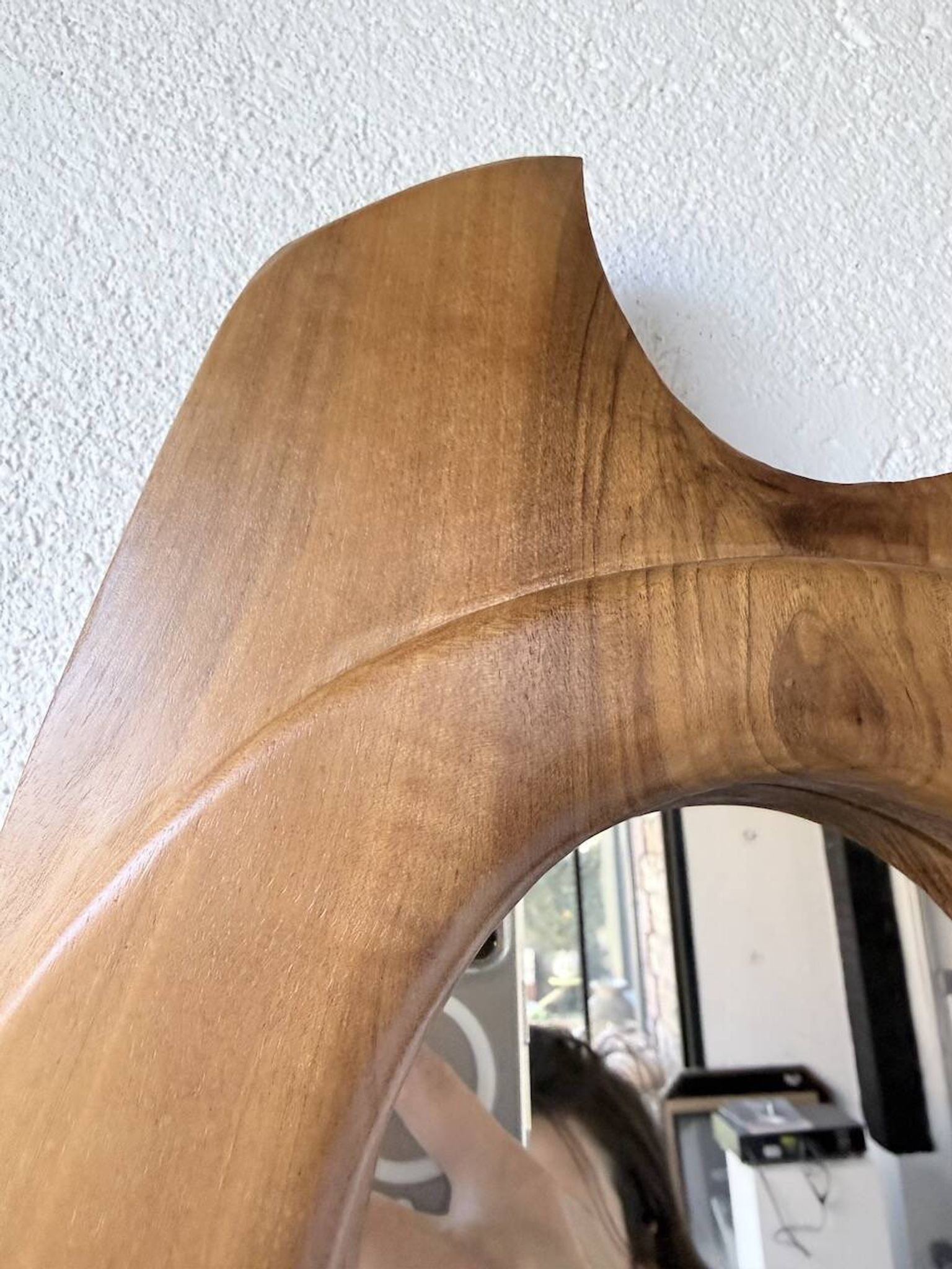 Organic walnut mirror 1960