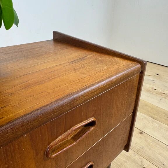 Danish teak bedside table, 1960s